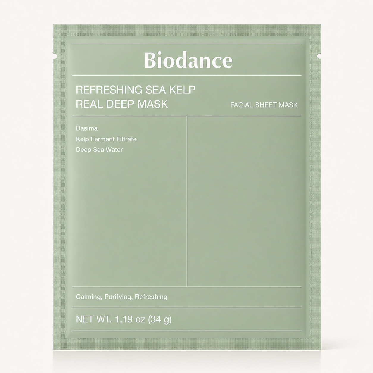 Biodance Real Deep Hydrogel Mask