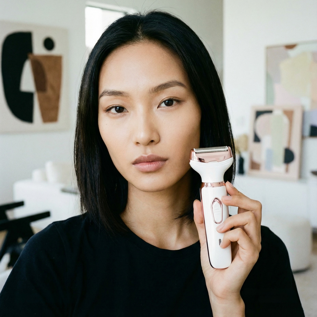 Lady Shaver épilateur 4 en 1 pour Femme – Rasoir & Trimmer Sans Fil