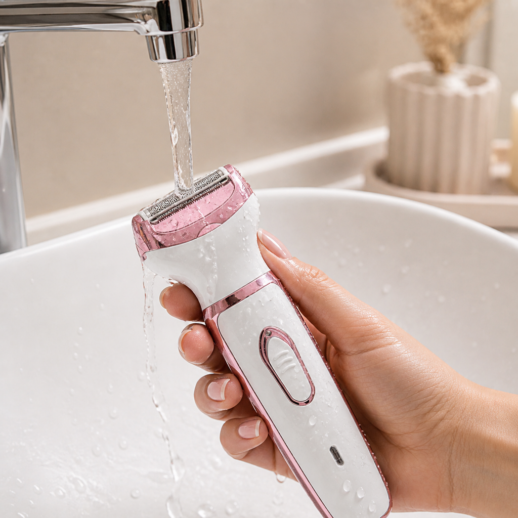 4-in-1 Beauty Shaver – Rasoir Femme Sans Fil